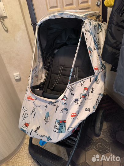 Дождевик на коляску leokid