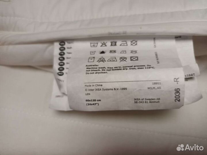 Мягкий бортик в детскую кроватку IKEA