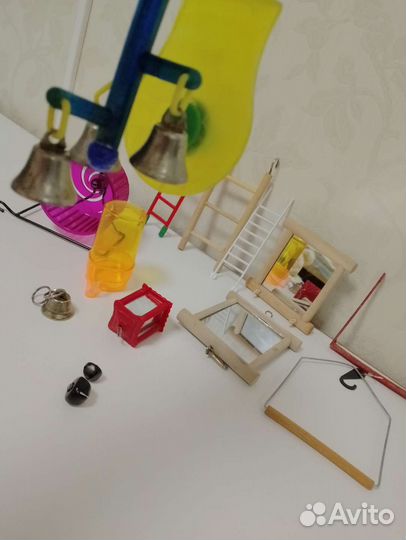 Игрушки для птиц хомячков