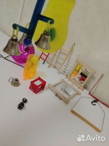 Игрушки для птиц хомячков