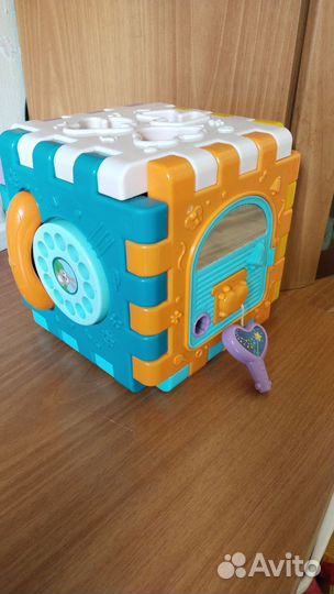 Развивающий кубик музыкальный