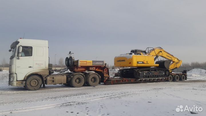 Перевозка негабаритных грузов. Аренда трала