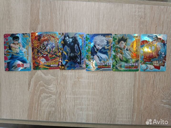 Карточки по аниме SSR