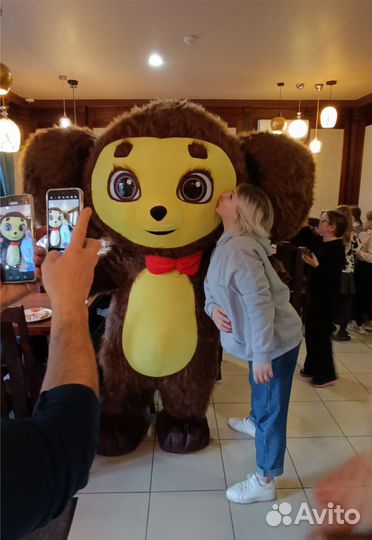 Поздравление от Чебурашки