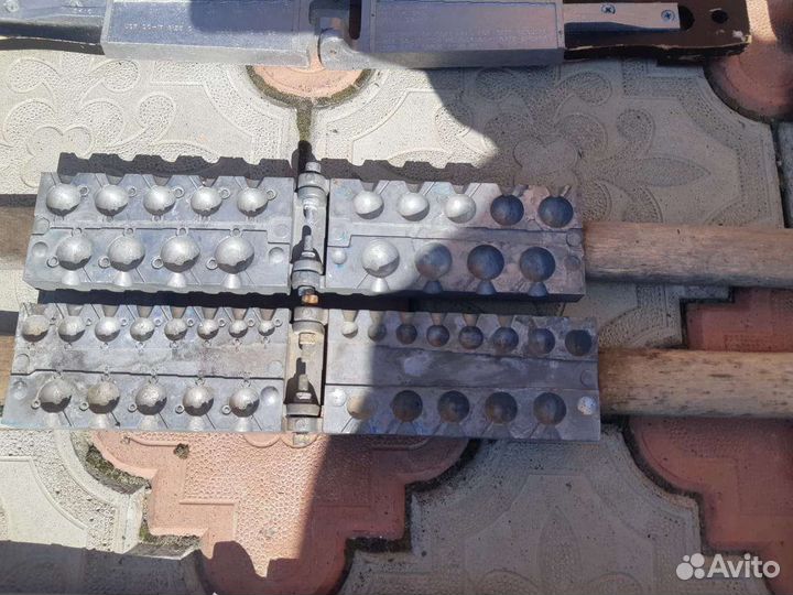 Форма для заливки свинца