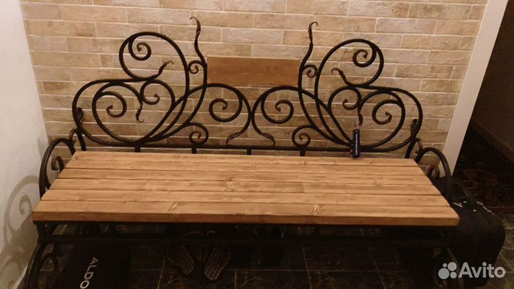 Скамейка чугунная
