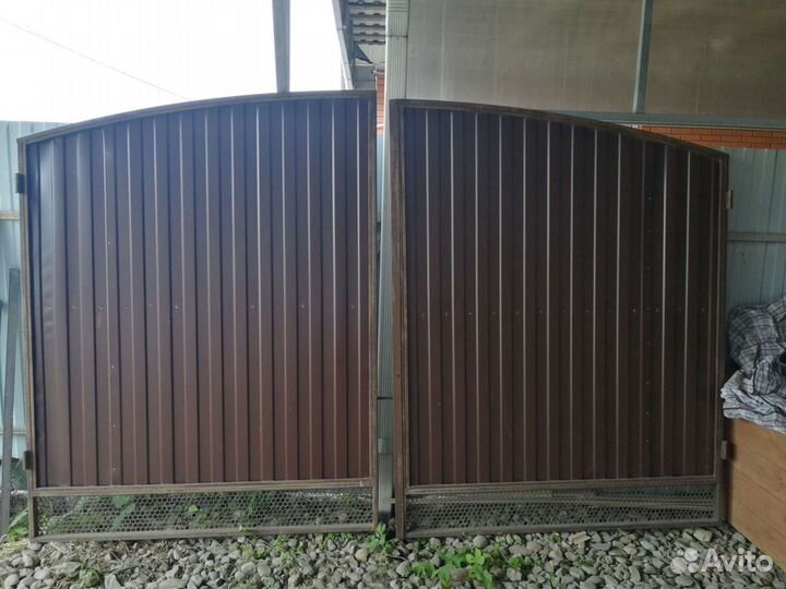 Секционные ворота бу