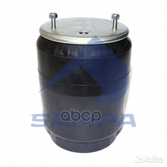 Пневморессора со стаканом (пластик) 2шп.-M12 +