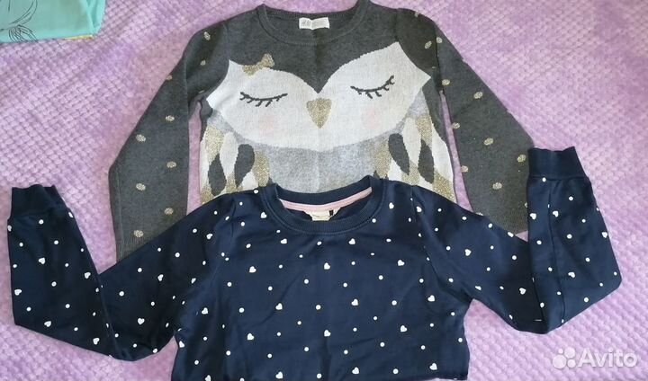 Вещи для девочки 4-5-6 лет (есть H&m, playtoday)