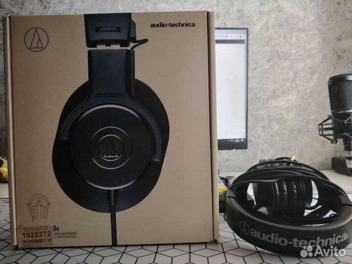 Проводные наушники audio-technica