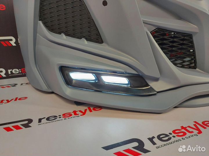 Бампер (обвес) Toyota Camry 70 Новый стиль U1676