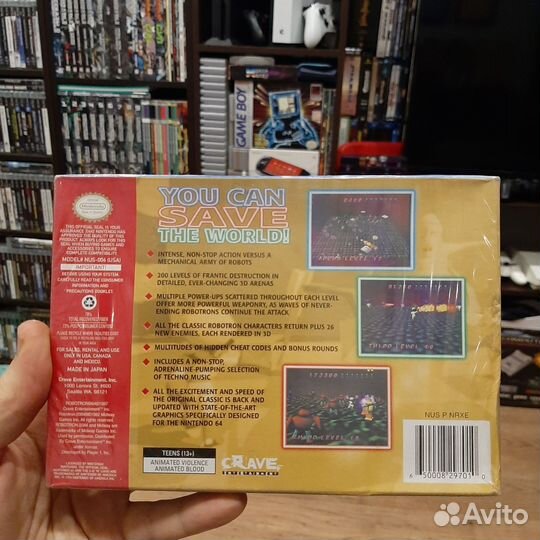 Запечатанные игры Nintendo 64 ntsc-U