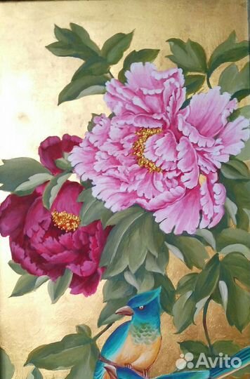 Патинирование.Золочение лепнины.Роспись стен