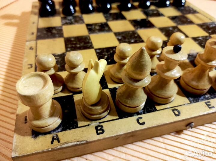 Шахматы деревянные СССР - 2 комплекта