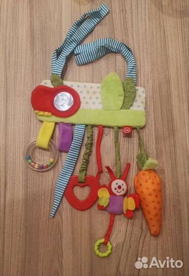 Погремушки, грелка с косточками, игрушки пакетом