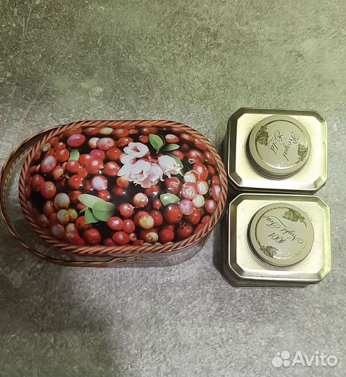 Железные банки чайные