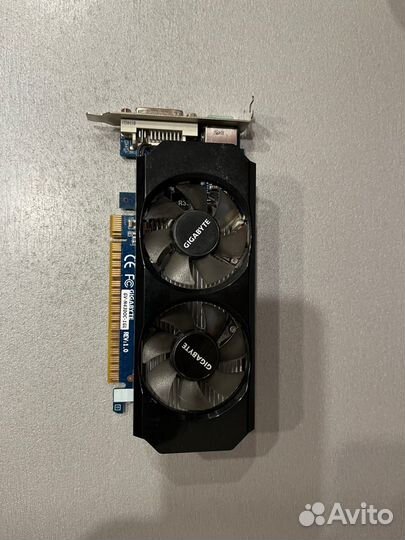 Видеокарта gigabyte nvidia GeForce GT 430, 1гб, DD