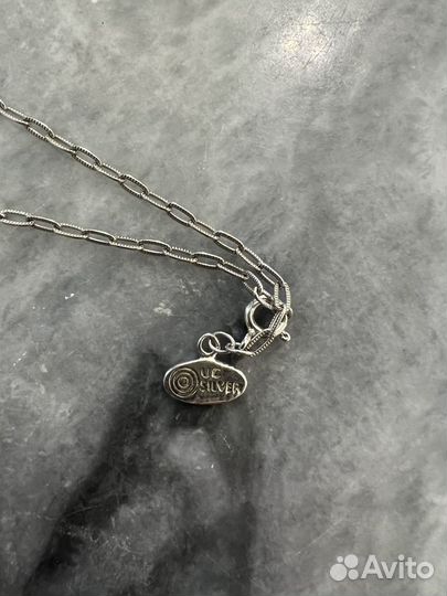 Серебряное колье