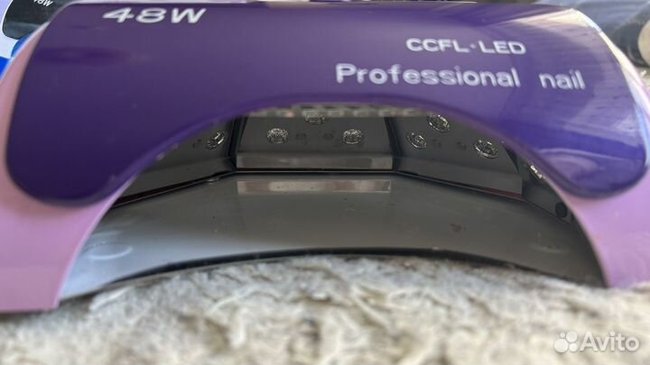 Гибридная лампа для ногтей