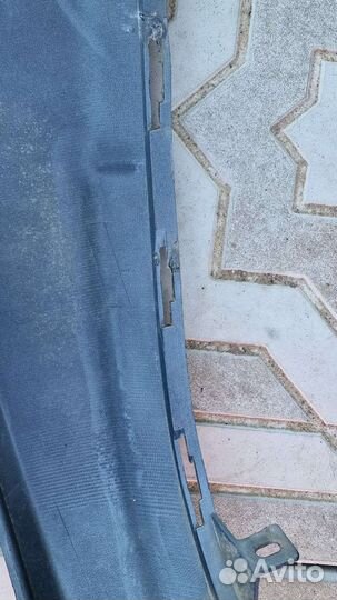 Бампер задний на mitsubishi outlander XL