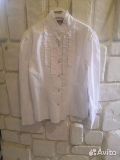 Красивая белая блузка 134