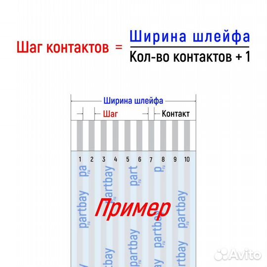 Шлейф FFC 34-pin Шаг 0.5mm Длина 15cm Обратный A-B