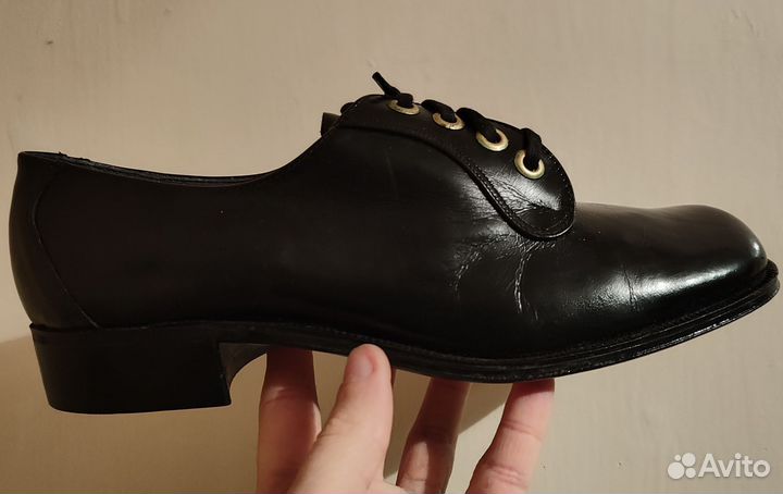 Раритет из 1970х Венгрия туфли ботинки винтаж СССР