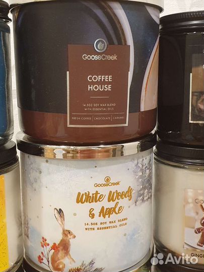 Свечи Bath and body works, Goose Creek новые