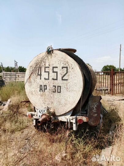 Бочка для воды на колесах