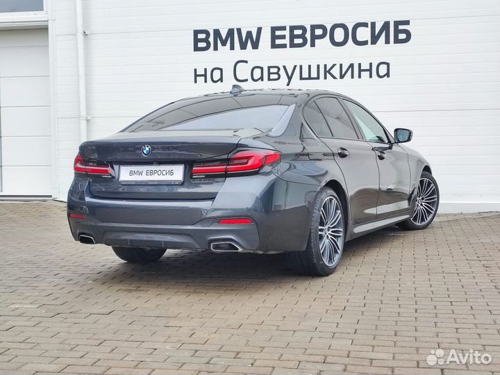 BMW 5 серия 2.0 AT, 2021, 186 039 км