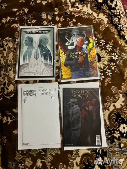 Комиксы майор гром и чумной доктор