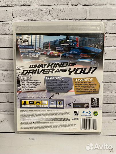 Need For Speed Shift NFS Игра PS3 Гонки