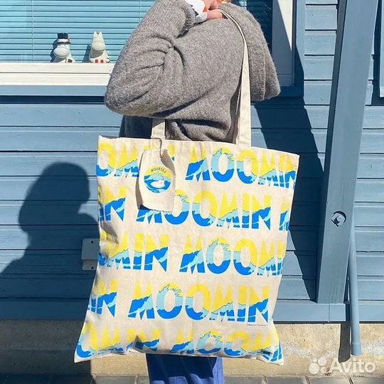 Moomin OurSea Коллекционная сумка тоут Муми-тролль