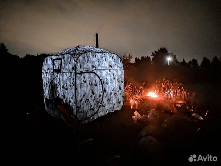 Мобильная баня-палатка