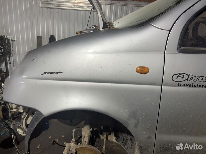 Крыло переднее левое Матиз