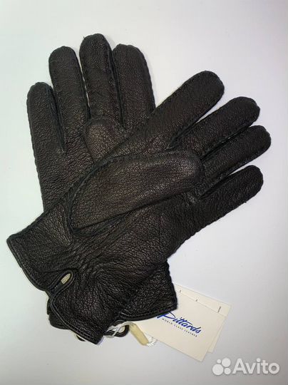 Модельные мужские кожаные перчатки