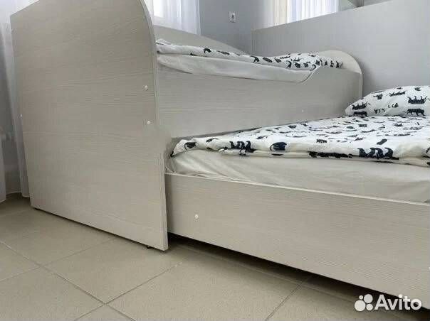 Выдвижная кровать для двоих детей