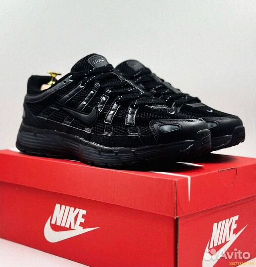 Nike P-6000: черные кроссовки для активных