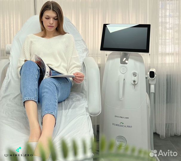 Диодный лазер для эпиляции люминес Макс’Про 2000W