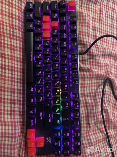 Игровая клавиатура zet gaming blade pro