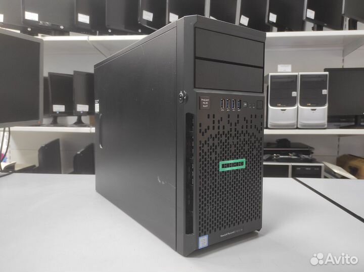 Сервер HPE ML-30 Gen9, Xeon E3-1220 V6, 16GB