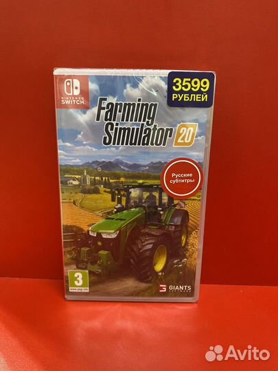 Farming simulator 20 nintendo switch