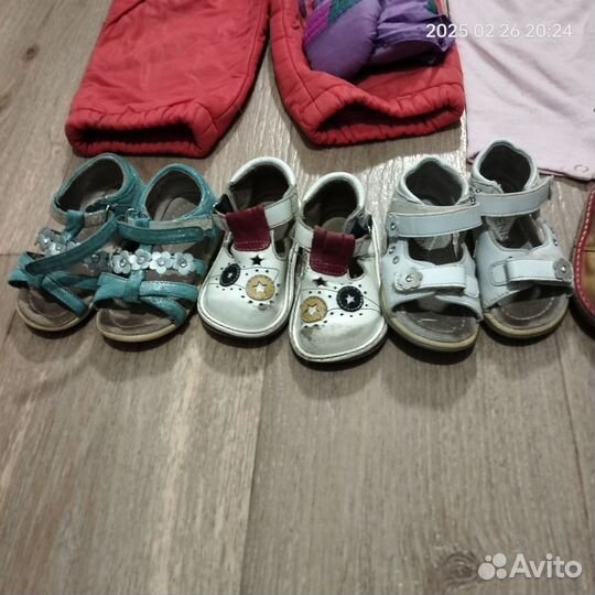 Детские вещи на девочку пакетом 86 92