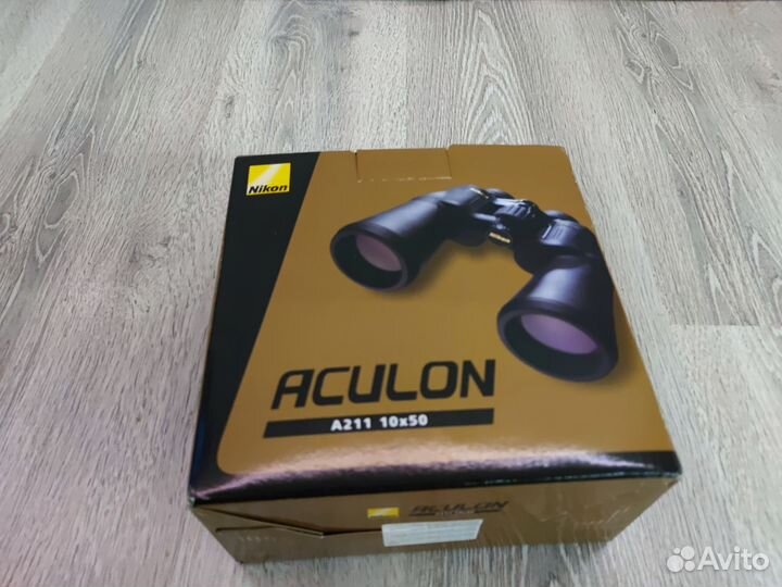 Бинокль nikon aculon a211 10х50