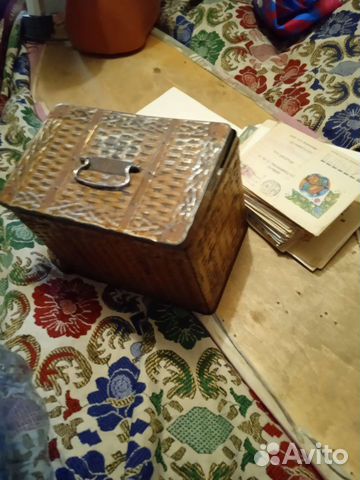 Сундук коробка с письмами