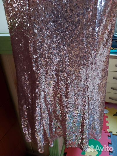 Вечернее платье 46 размера в пол