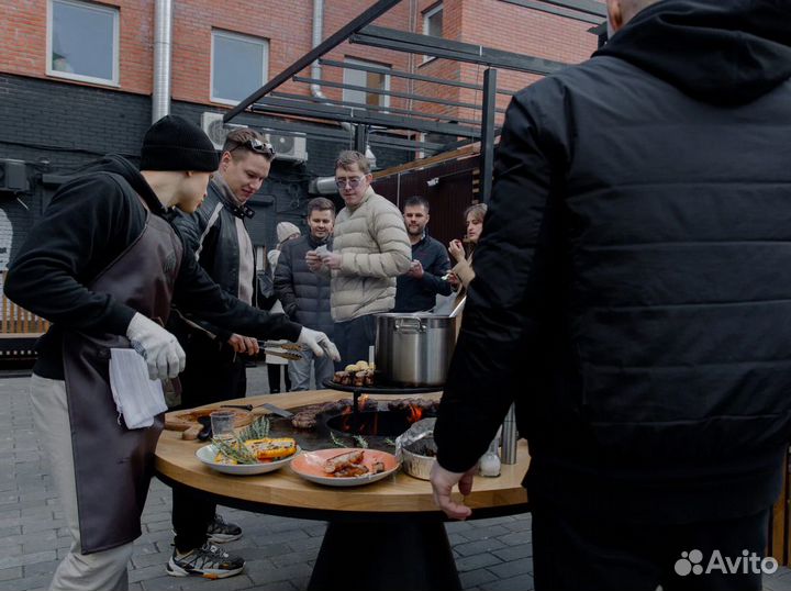 Гриль-стол для барбекю 