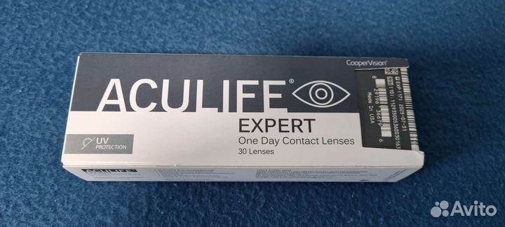 Линзы контактные однодневные (минус 0.75)