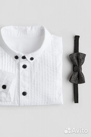 Рубашка смокинг для мальчика hm 80 86