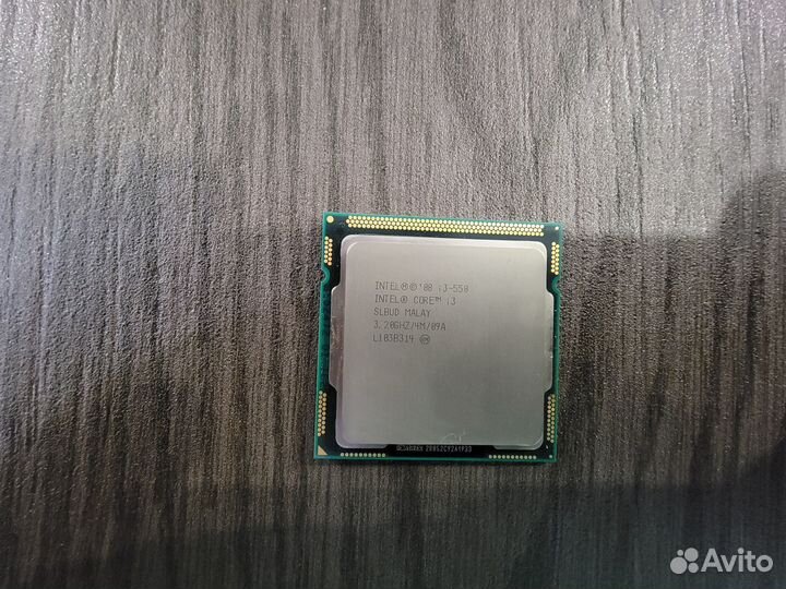 Процессор Intel Core i3-550 3200 Mhz